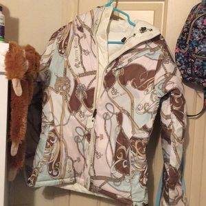 Betty rides jacket